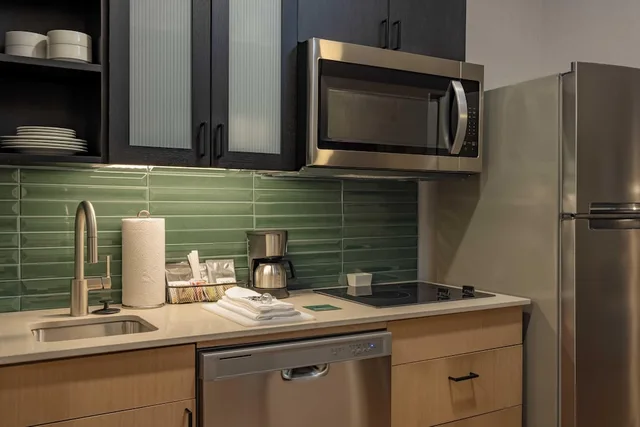 جناح استوديو بسريرين كوين مع أريكة، Hyatt House Portland Airport 5/5