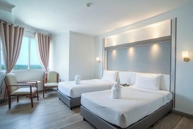 غرفة ديلوكس بسريرين منفصلين، Thong Tarin Hotel 4/10
