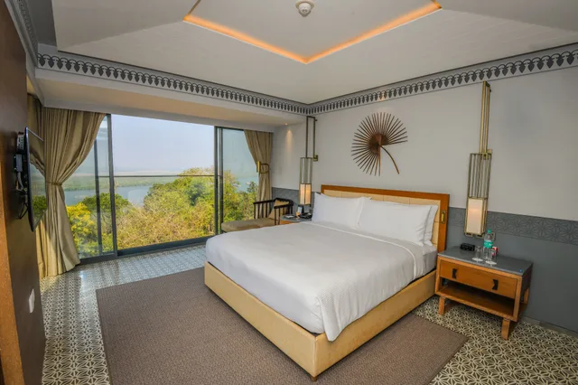 جناح بريميوم بسرير كينج بإطلالة على النهر، Doubletree By Hilton Goa Panaji 2/5