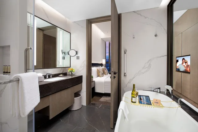 شقة ديلوكس بسريرين كينج بغرفتي نوم، Ascott Tianfu CBD Chengdu 3/3