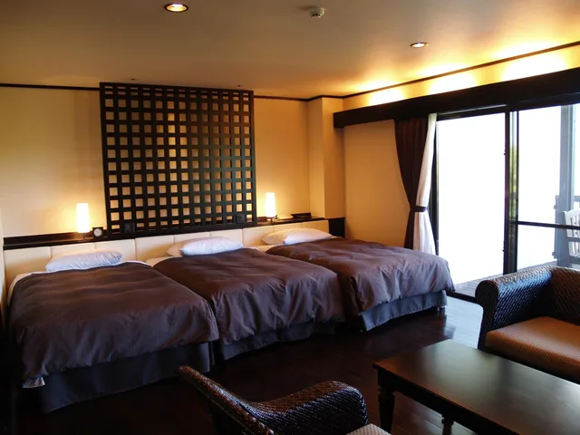 كوخ مع سرير إضافي في المبنى الرئيسي، Okuma Private Beach And Resort Formerly Jal Private Resort Okuma 1/2