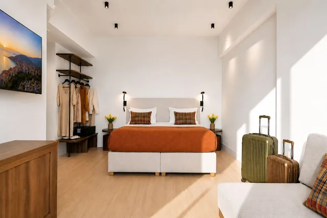 جناح إليت بسرير كينج بإطلالة على البحر، Metaxa Hotel, Urban Boutique Living 6/8