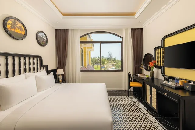 غرفة ديلوكس بسرير كينج، Nesta Hoi An Resort and Spa 1/9
