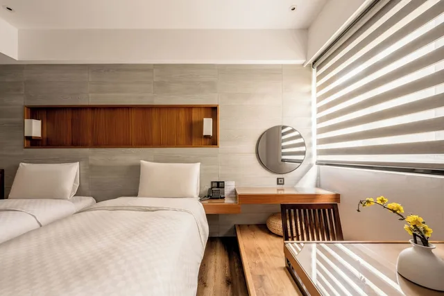 غرفة بسرير مزدوج أو سريرين منفصلين، Jin Man Jia Hotel 7/10