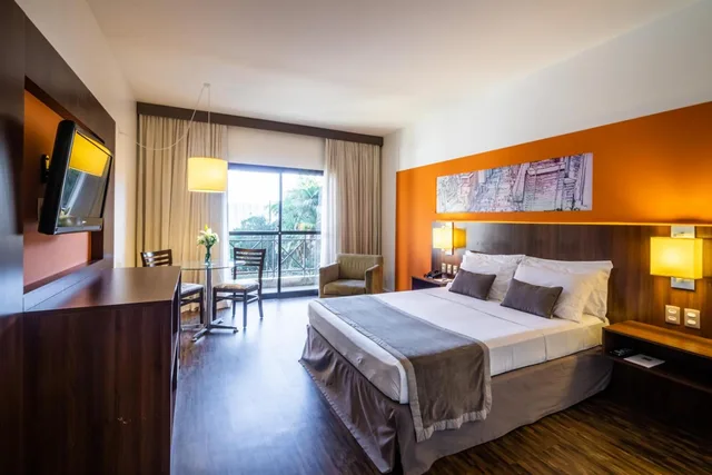 غرفة ديلوكس بسرير مزدوج، Hotel Panamby Guarulhos 2/4