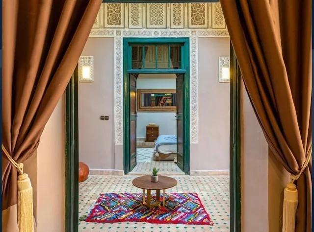 غرفة عائلية رباعية بغرفتي نوم، Le Medina Privilege Riad & Spa 3/5