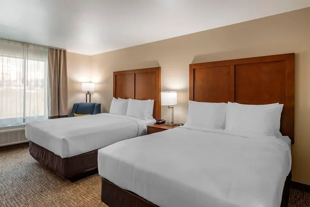 غرفة بسريرين كوين، Comfort Inn & Suites Charlottesville Hollymead Town Center 1/3