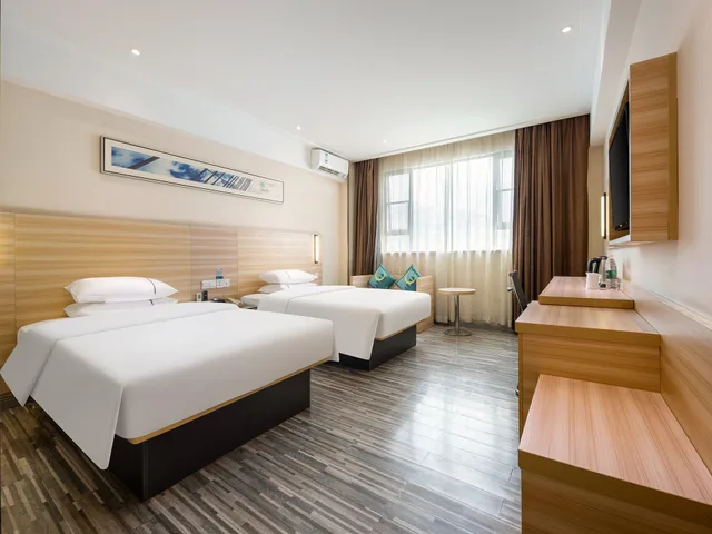 غرفة قياسية بسريرين منفصلين، City Comfort Inn Baise Tiandong 1/1