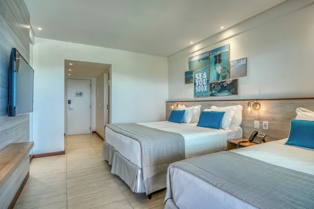 غرفة قياسية بسرير كينج وسرير فردي، Japaratinga Lounge Resort 3/4