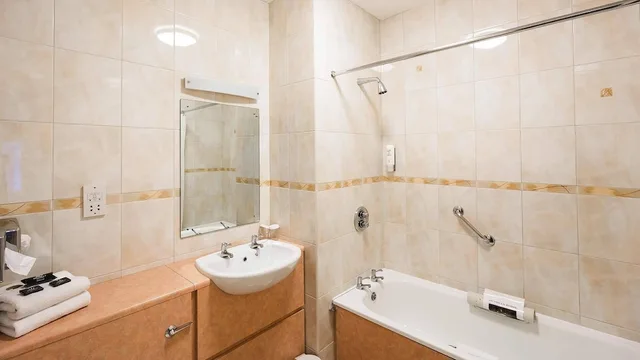 غرفة بسرير مزدوج أو سريرين منفصلين، DUNSILLY HOTEL 3/3