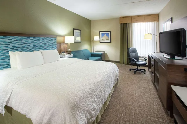 غرفة بسرير كينج مع أريكة، Hampton Inn Buffalo South I 90 2/5