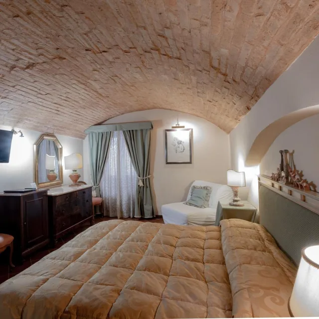 غرفة بسرير مزدوج أو سريرين منفصلين، Relais Ducale 3/7
