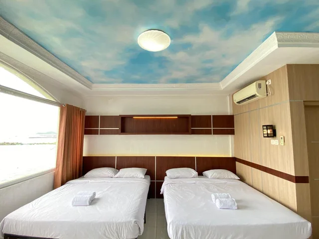 غرفة عائلية بإطلالة على البحر، Allisa Resort Hotel 4/10