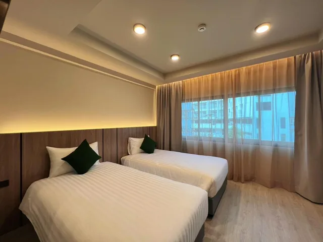غرفة ديلوكس بسرير مزدوج أو سريرين منفصلين، Karon Boutique Phuket 2/9