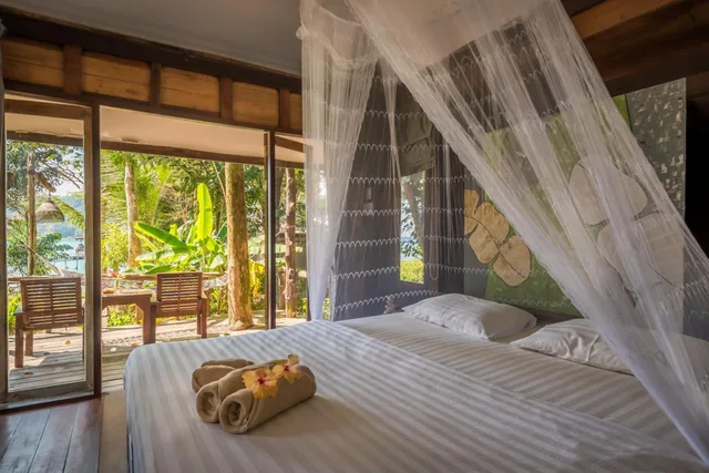 بنغل بسرير مزدوج بإطلالة على البحر، Koh Kood Resort 7/9