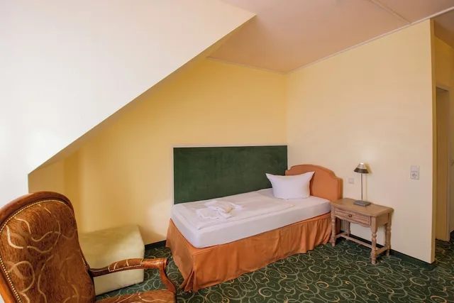 غرفة مفردة بسرير فردي، Erzgebirgshotel Freiberger Hohe 4/6