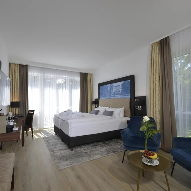 غرفة كومفورت بسرير مزدوج، Hotel Caroline Mathilde 3/7