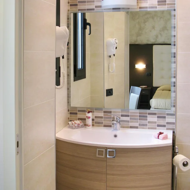 غرفة بسرير مزدوج أو سريرين منفصلين، Hotel Villa Luigia 4/4