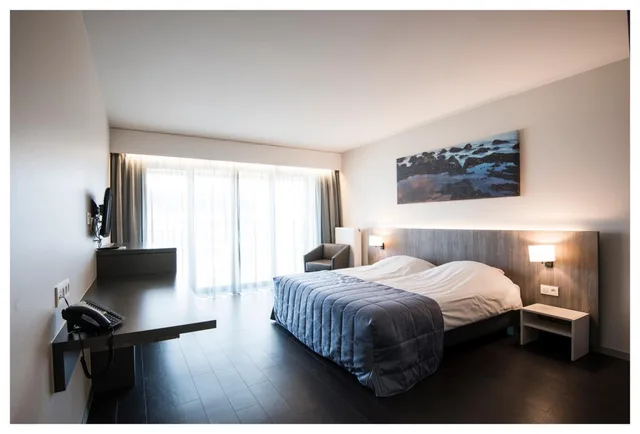Room, Twin Beds, Lateral Side Sea View، Vayamundo Oostende 6/10