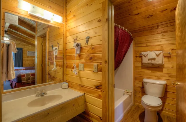 كابينة بسريرين كوين، Powder House Lodge 1/1