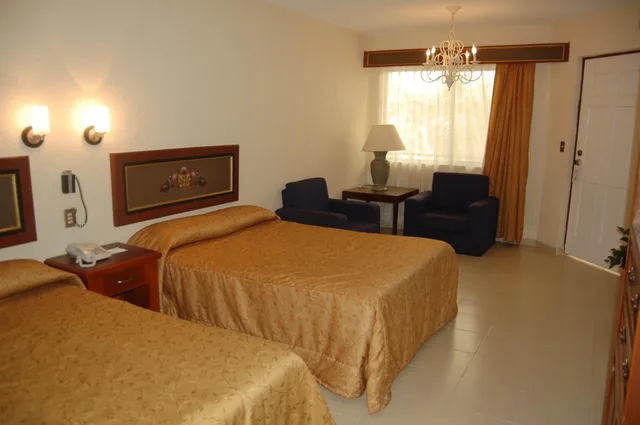Room, 2 Double Beds, Hotel Real de Minas San Luis Potosi 1/4