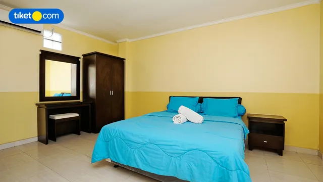 غرفة سوبيريور بسرير مزدوج أو سريرين منفصلين، Balangan Paradise Hostel and Restaurant 1/3