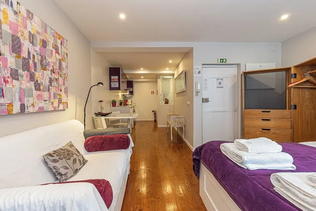 استوديو سوبيريور بسرير كوين بإطلالة على المدينة بشرفة، Lisbon Core Apartments In Bairro Alto Chiado 2/10