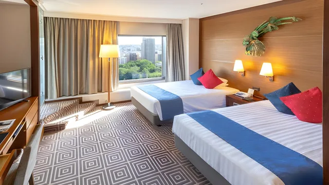 غرفة بريميير بسريرين منفصلين في طابق مرتفع، Premier Hotel Nakajima Park Sapporo 1/2