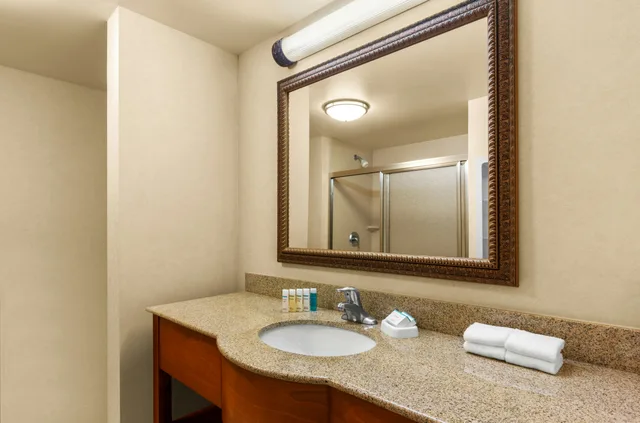 Room, King Bed, Hampton Inn & Suites Burlington WA 2/2