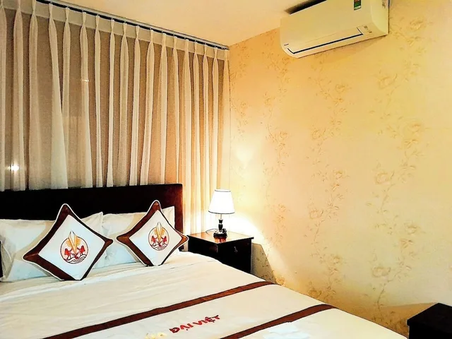 غرفة قياسية بسرير كوين بغرفة نوم واحدة بحمام خاص، The Rice Hotel & Tour - 40 Bui Vien No 9 9/10