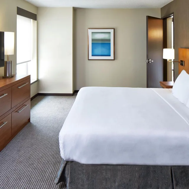 جناح بسرير كينج مع أريكة لذوي الإعاقة، Hyatt Place Lansing – East 1/3