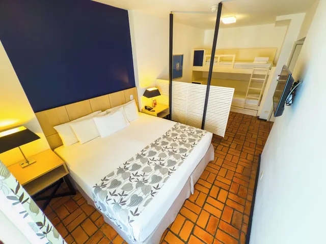 غرفة سوبيريور رباعية، Ferraretto Guaruja Hotel And Spa 3/10
