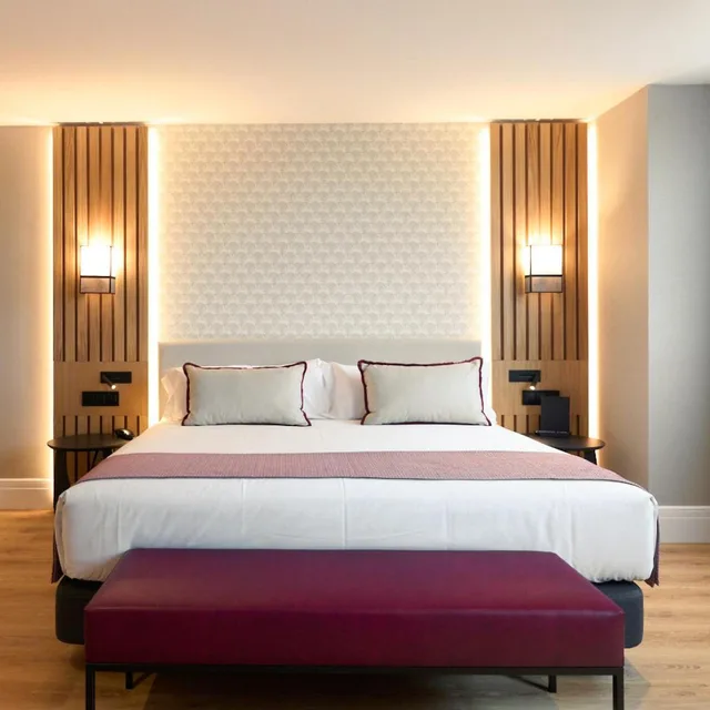 غرفة ديلوكس بسرير كينج، Hotel Catalonia Ramblas 1/2