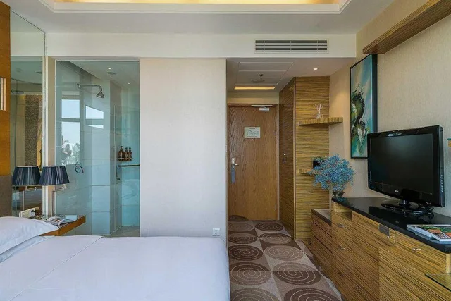 غرفة ديلوكس بسرير كوين، Tianjin Golden Island Holiday Hotel 1/1