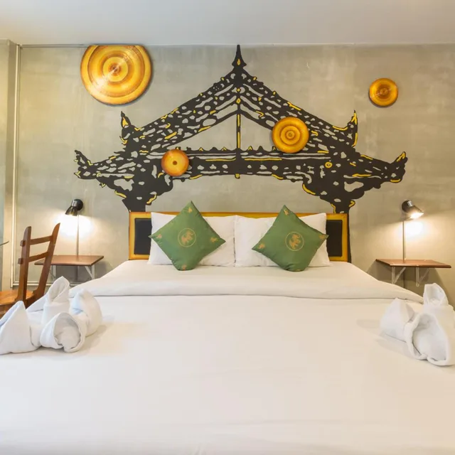 غرفة بريميوم بسرير مزدوج، Baan Kamala Fantasea Hotel 8/10