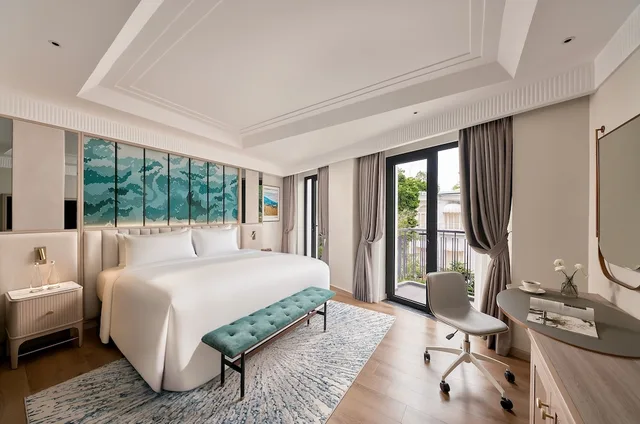 جناح تنفيذي بسرير كينج بإطلالة على المدينة بشرفة، La Siesta Premium Lakeside 5/7