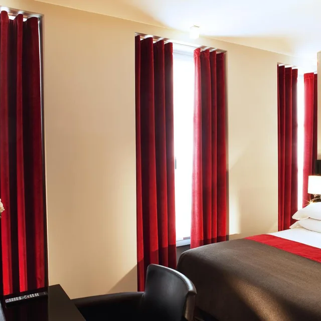 غرفة بسرير مزدوج، Hotel Caron 1/4