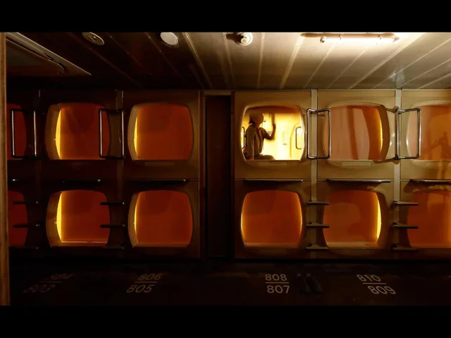 Capsule, Male Dorm, Single Bed، Do-C Ebisu 1/6
