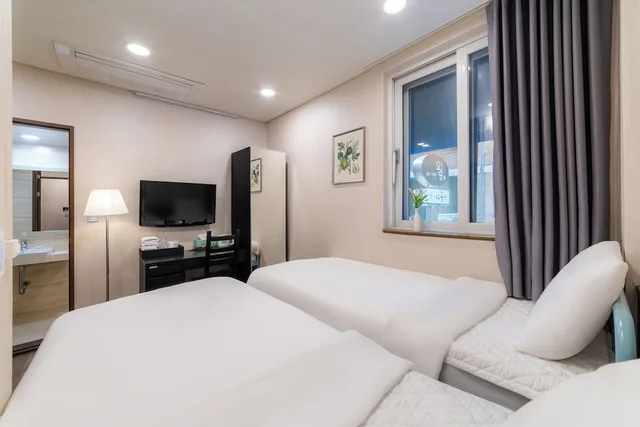 غرفة بسريرين منفصلين، Soo Song Guest House 8/10