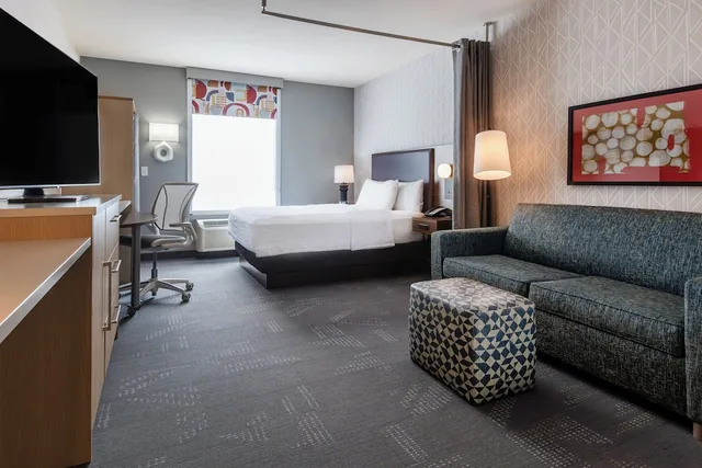 جناح استوديو بسرير كوين مع أريكة بمطبخ، Home2 Suites By Hilton Gillette 4/7