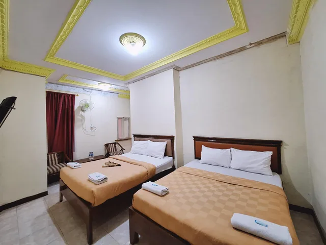 غرفة عائلية بسريرين مزدوجين، Hotel Yuriko 1/2
