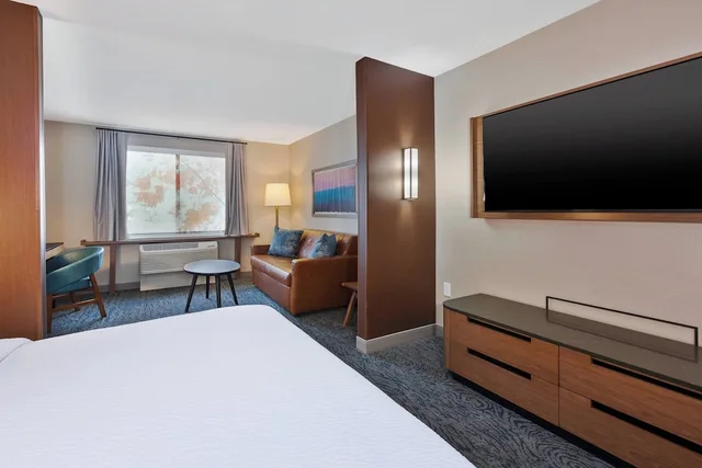 استوديو بسرير كينج مع أريكة لذوي الإعاقة، Fairfield Inn & Suites By Marriott Kalamazoo 1/2