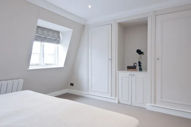 شقة سوبيريور بسرير كوين وسريرين منفصلين بشرفة بغرفتي نوم، Apartment Queensgate Court 3/10
