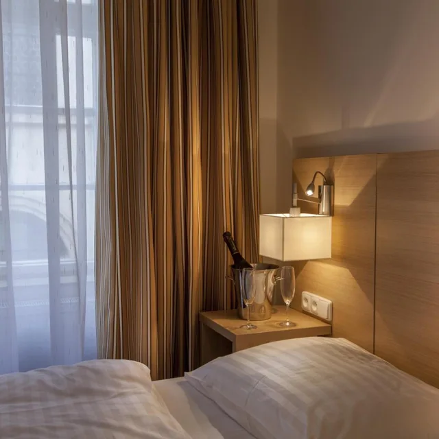 جناح عائلي بغرفتي نوم، Little King Hotel U Malvaze 8/10