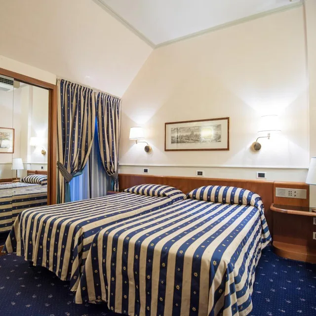غرفة بسريرين منفصلين، Flora Hotel Milan 6/10