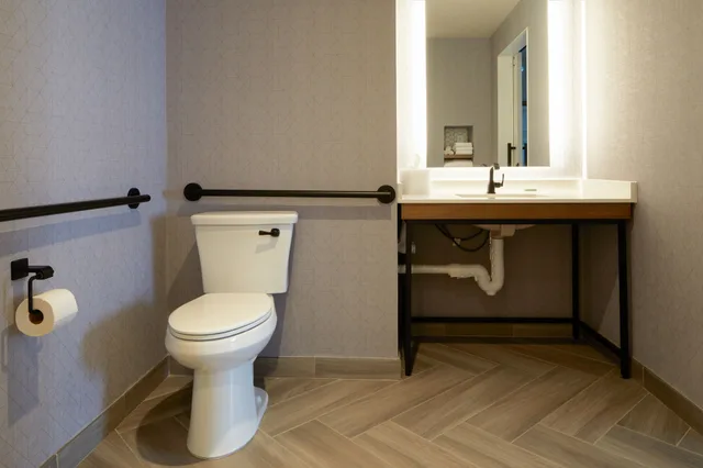 استوديو بسرير كينج بإطلالة على المدينة مع أريكة لذوي الإعاقة، Residence Inn San Francisco Airport Millbrae Station 8/8