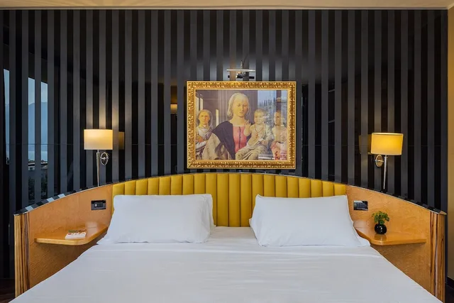 جناح جونيور بسرير كوين بإطلالة على البحيرة بشرفة، Hotel Garda 8/10