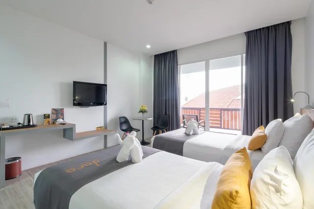غرفة ديلوكس بسريرين منفصلين، New Dara Boutique Hotel Residence 3/9