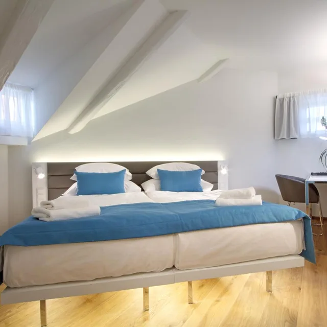 غرفة بسرير مزدوج أو سريرين منفصلين، Hotel Bishops House 10/10