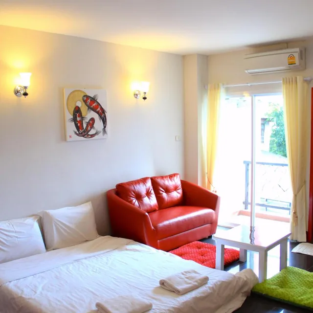 غرفة ديلوكس بسرير مزدوج، The Cottage Lampang 8/10